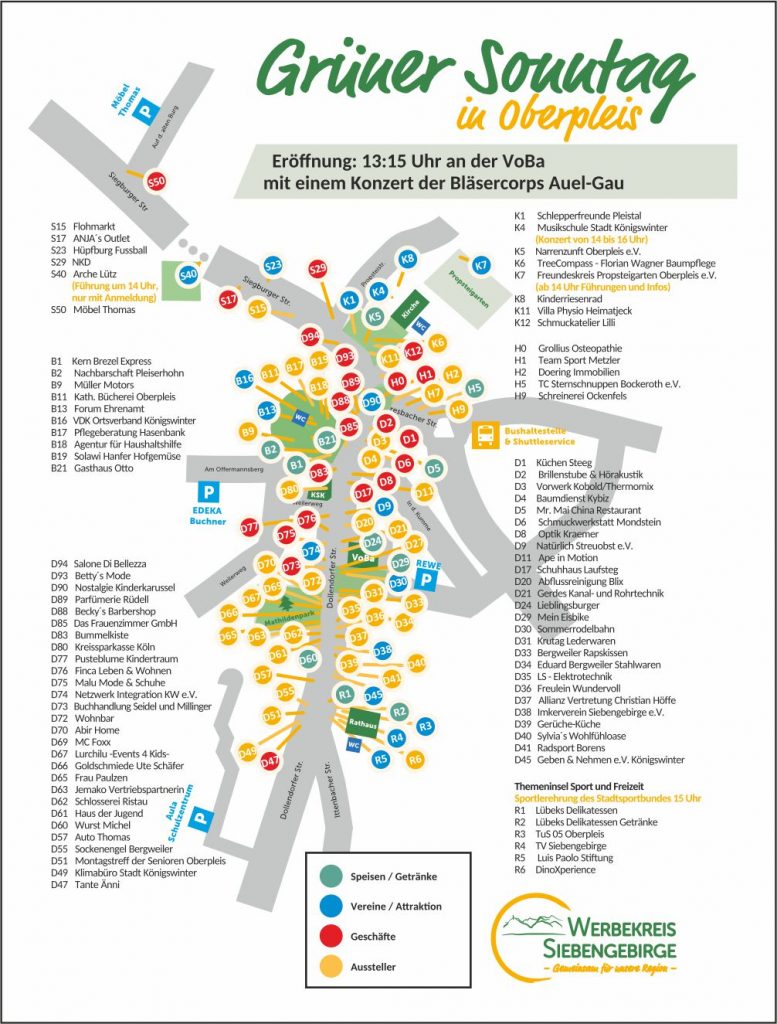 Alle Teilnehmer Grüner Sonntag 2026